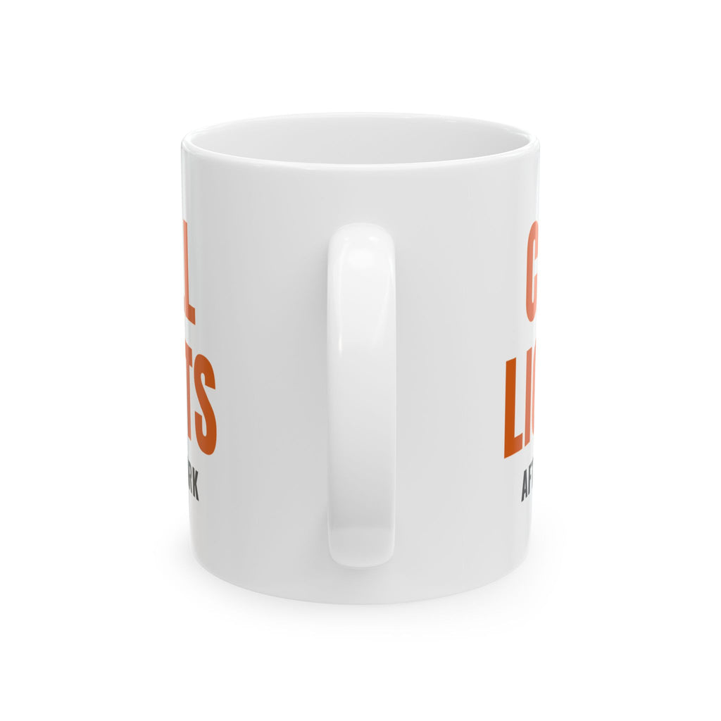 Night Shift Nurse Mug “Call Lights After Dark” for Night-Shift Nurses