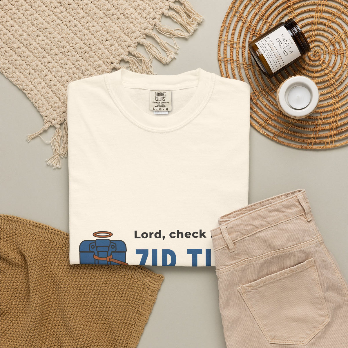 Christian Dad Shirt for Dads Who Improvise Household Repairs