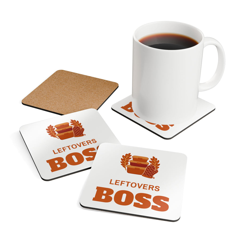 Friendsgiving Host Coaster Set For Hosts Who Pack Everyone's Leftovers