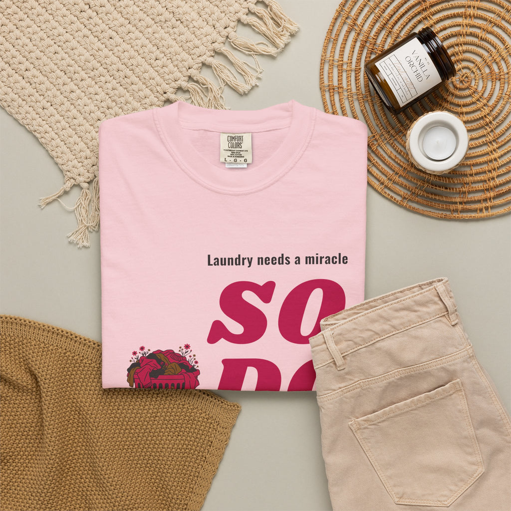 Christian Mom Shirt for Mothers Facing Endless Family Laundry