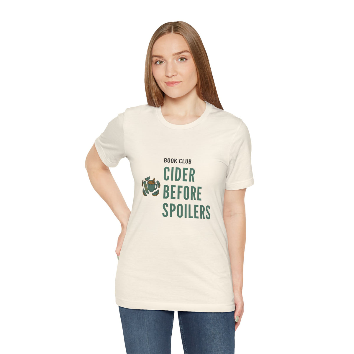 Cider Book Club Shirt for Adult Orchard-Going Reading Friends