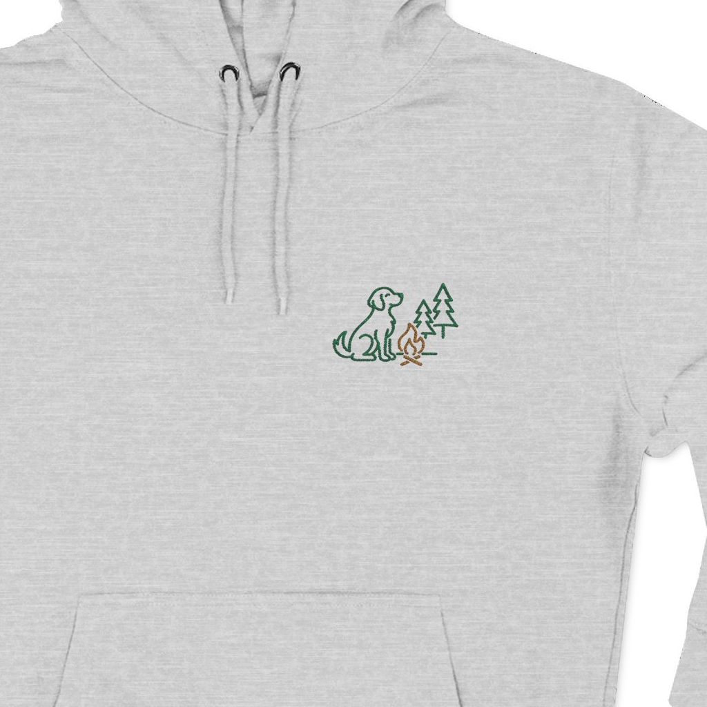 Rescue Dog Basecamp Embroidered Hoodie