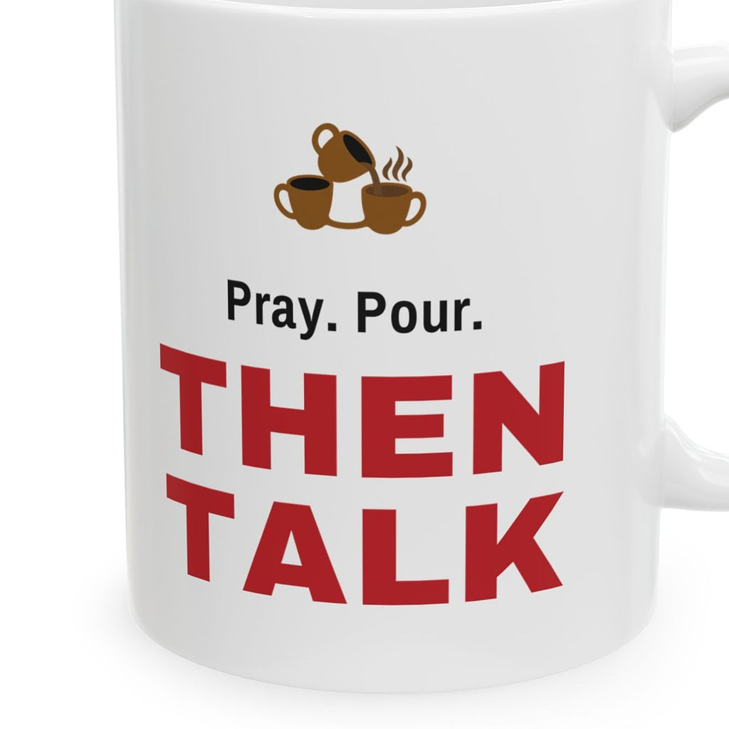 Christian Coffee Mug for Christians Who Protect Their Morning Prayer Time
