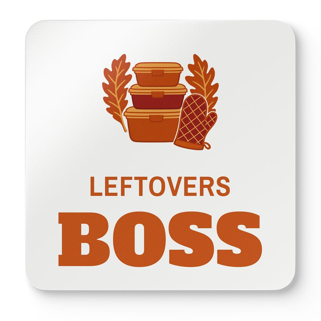 Friendsgiving Host Coaster Set For Hosts Who Pack Everyone's Leftovers