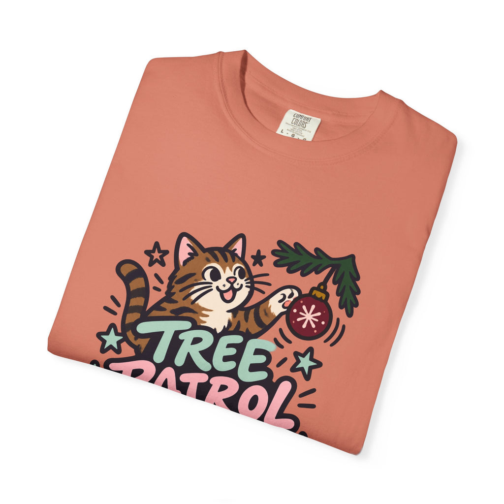 Cat Christmas Shirt Tee for Cat Owners Decorating With Cats