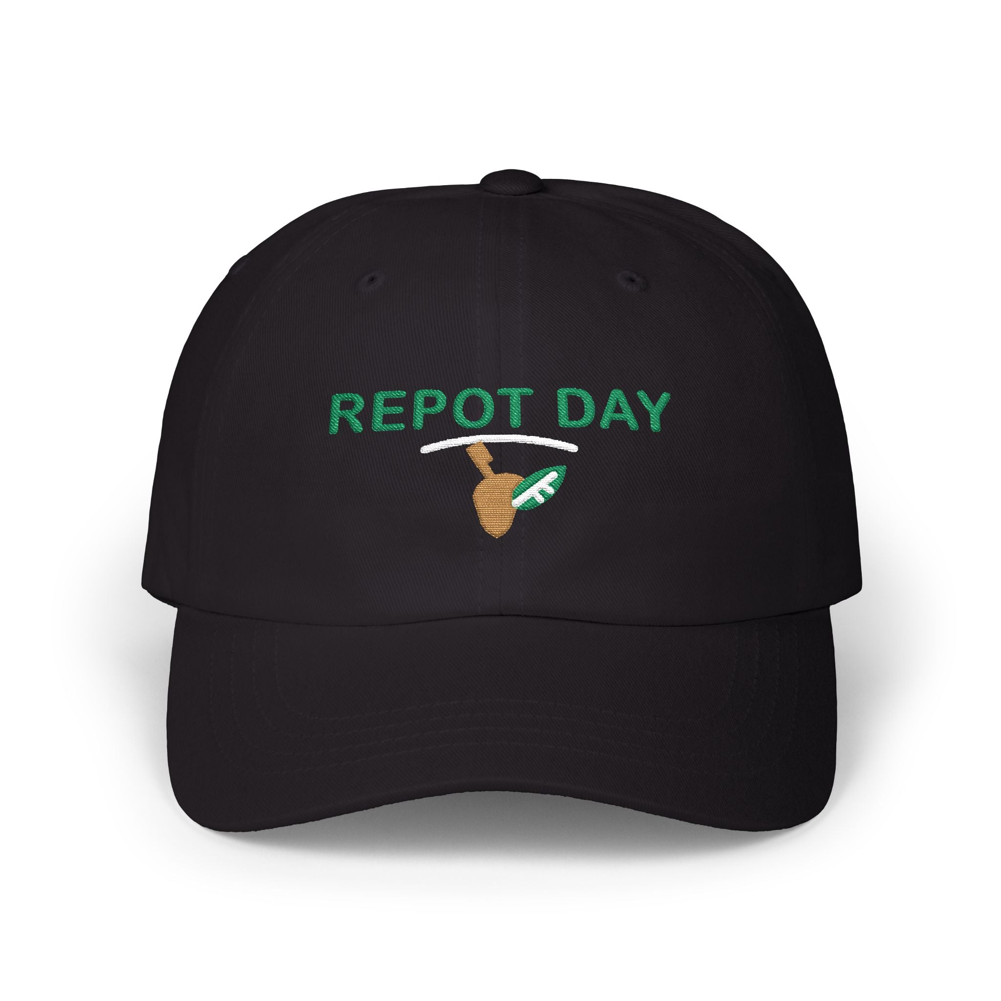 Repot Day Embroidered Dad Cap