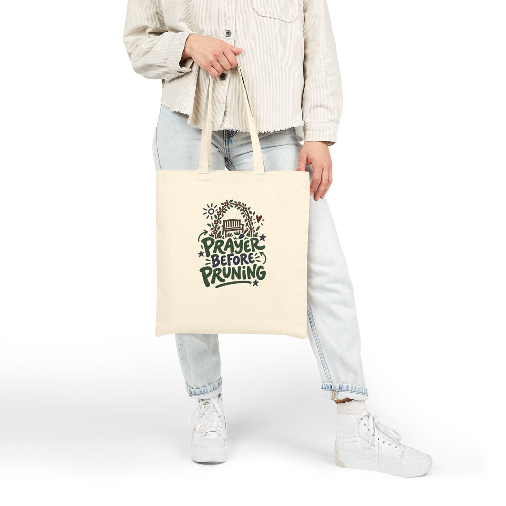 Christian Gardening Tote Bag for Gardeners Carrying Garden Supplies