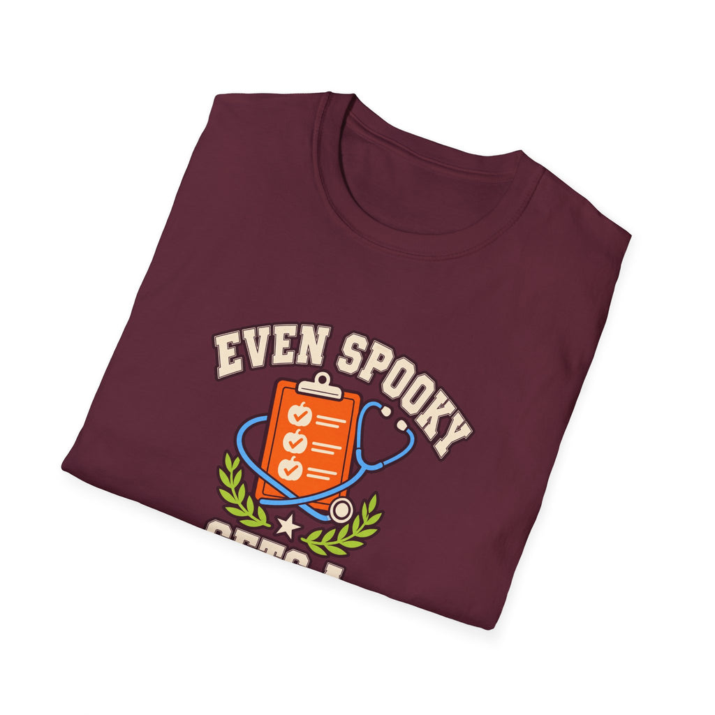 Nurse Halloween Shirt "Even Spooky Gets a Checklist" for Nurses