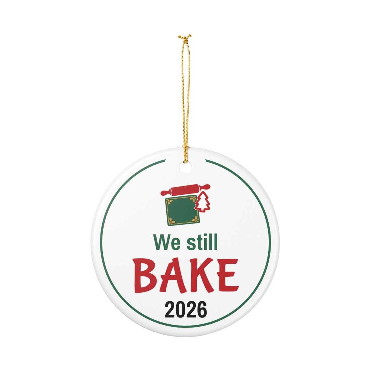 Baker Christmas Ornament for Home Bakers Preserving Family Christmas Recipes