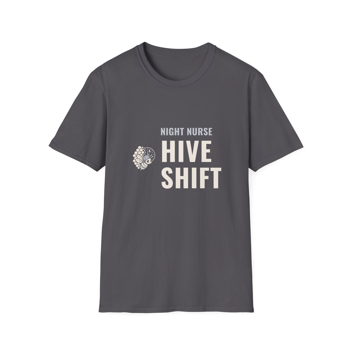 Nurse Beekeeper Shirt “Hive Shift” for Night-Shift Nurses With Backyard Hives