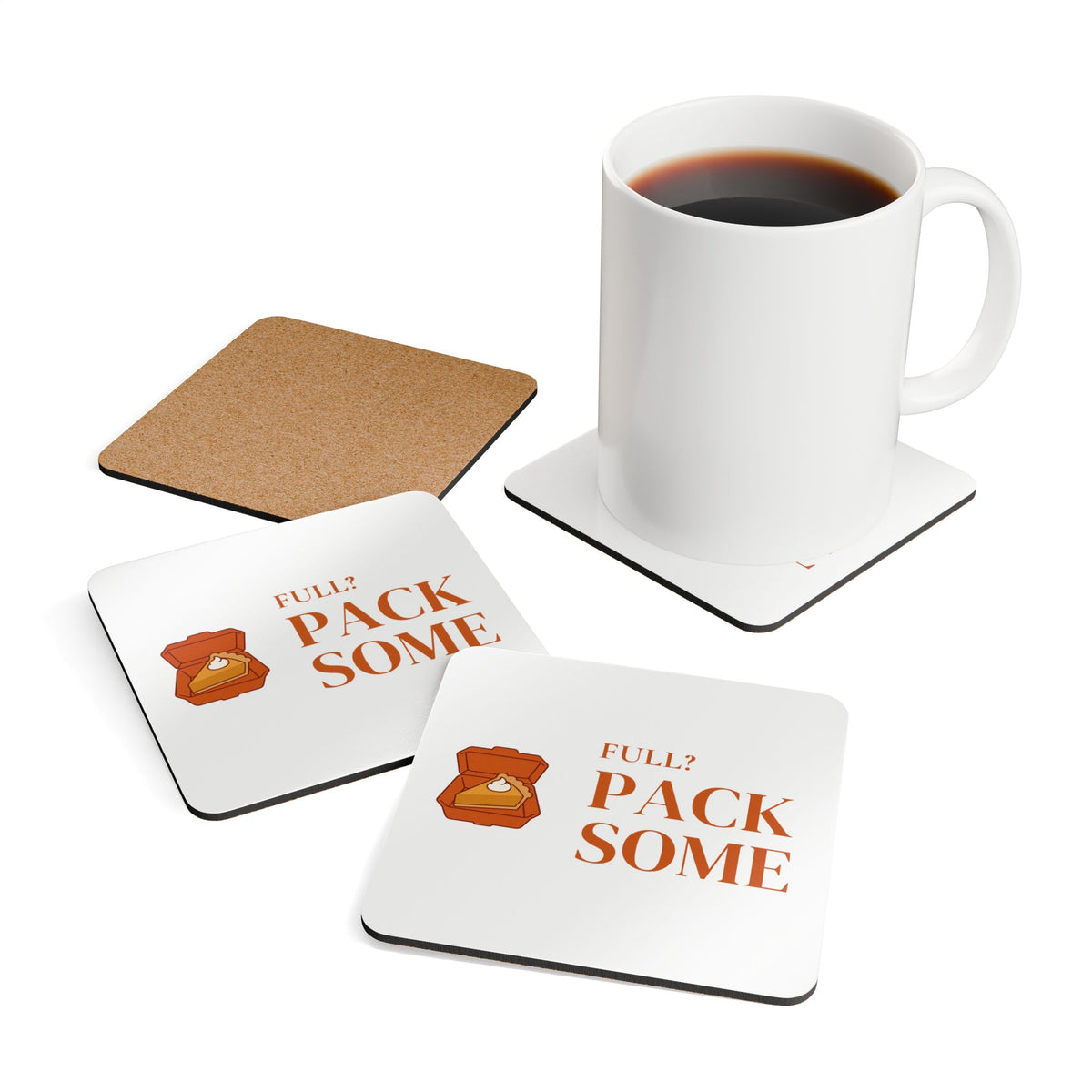 Friendsgiving Host Coasters for Hosts Who Send Leftovers Home