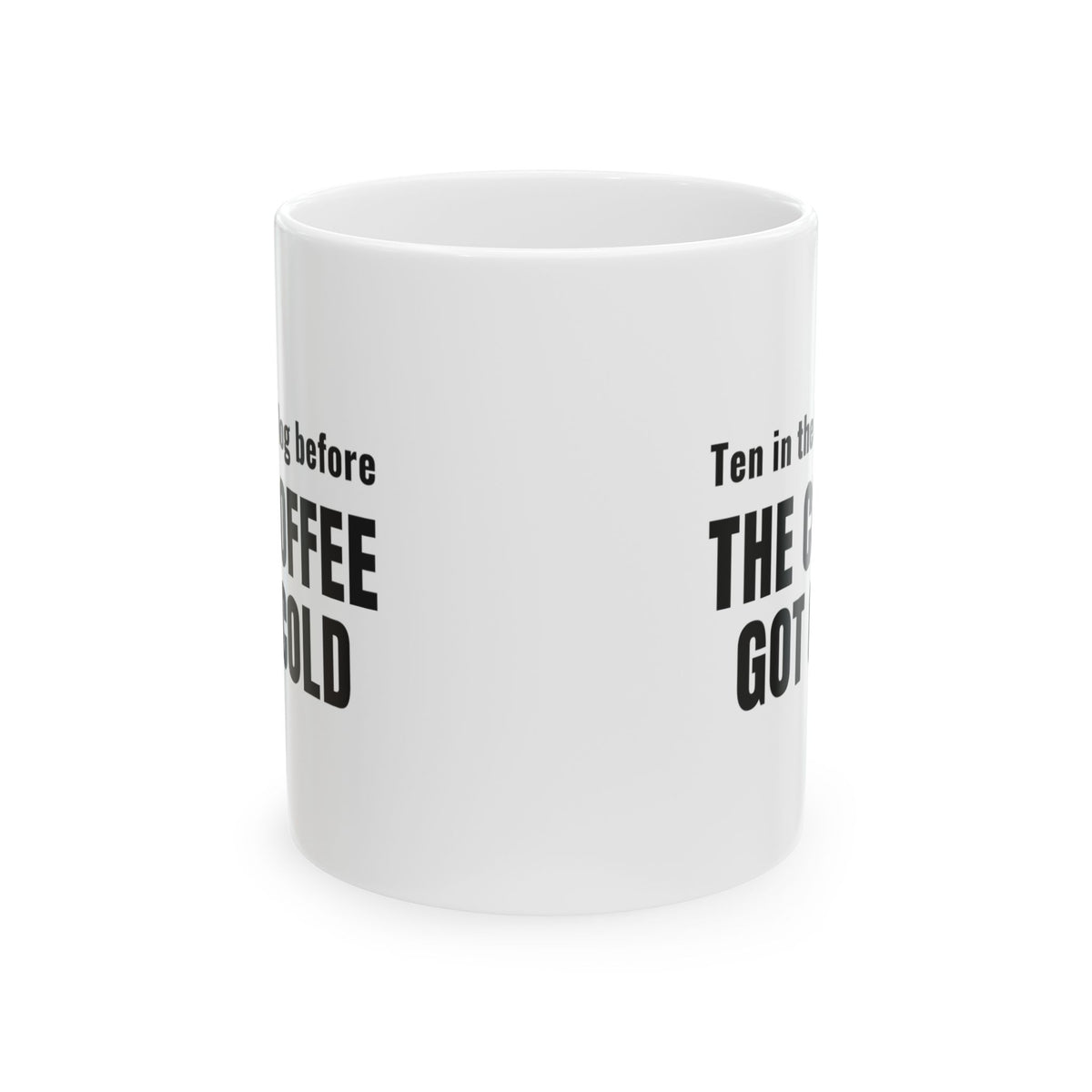 POTA Activation Coffee Mug for Ham Radio Operators, "The Coffee Got Cold"