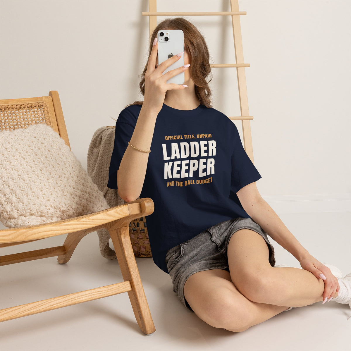 Pickleball Ladder Keeper Shirt, "Official Title, Unpaid" for the Club Organizer