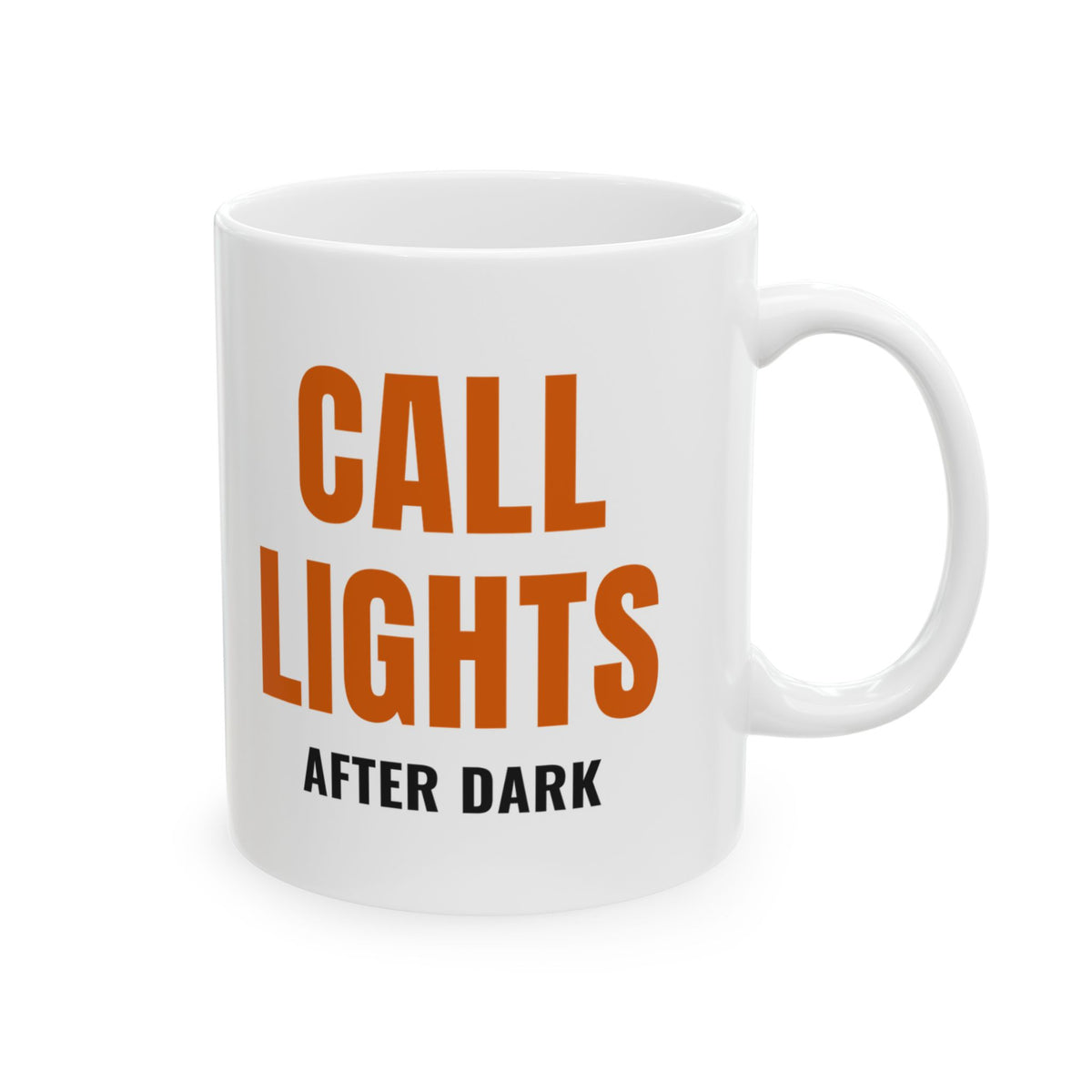 Night Shift Nurse Mug “Call Lights After Dark” for Night-Shift Nurses