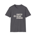 Bible Study Group Shirts for Women, “Chapter Before Opinions” Tee