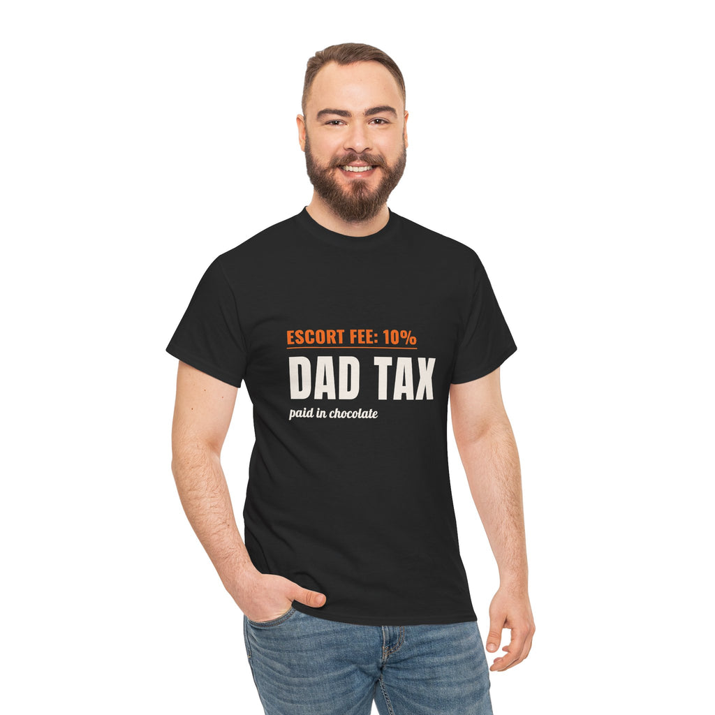 Halloween Dad Tax Shirt for Trick-or-Treat Dads, "Dad Tax" Tee