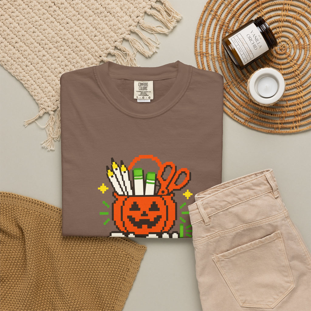 Teacher Halloween Shirt for Teachers Organizing Halloween Classroom Parties