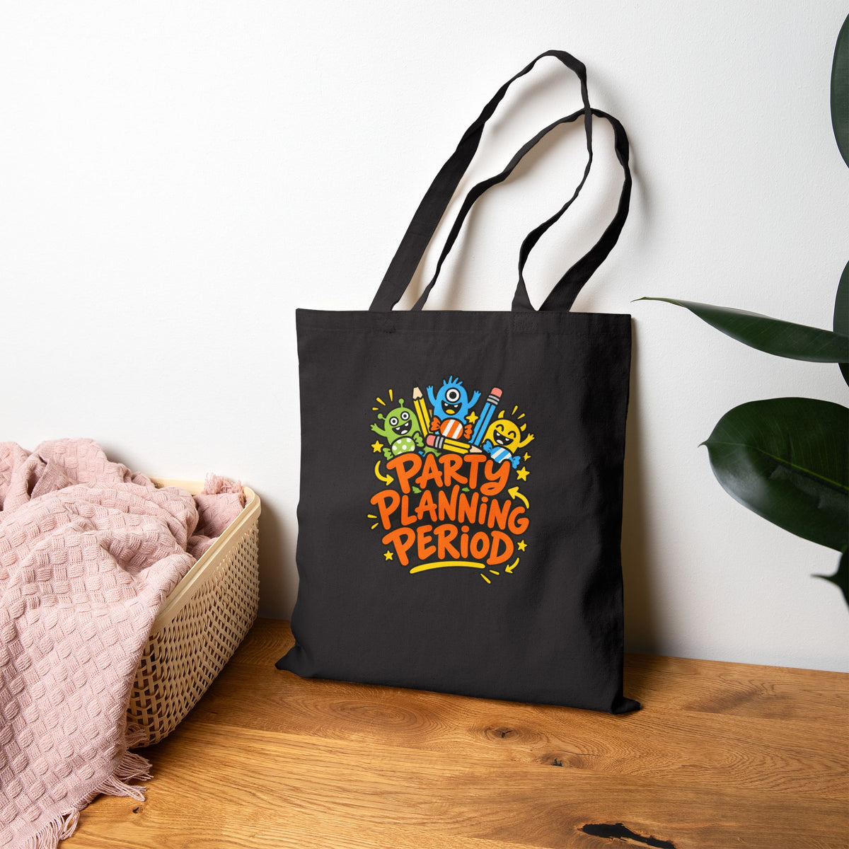 Teacher Halloween Tote Bag For Teachers Handling Class Parties