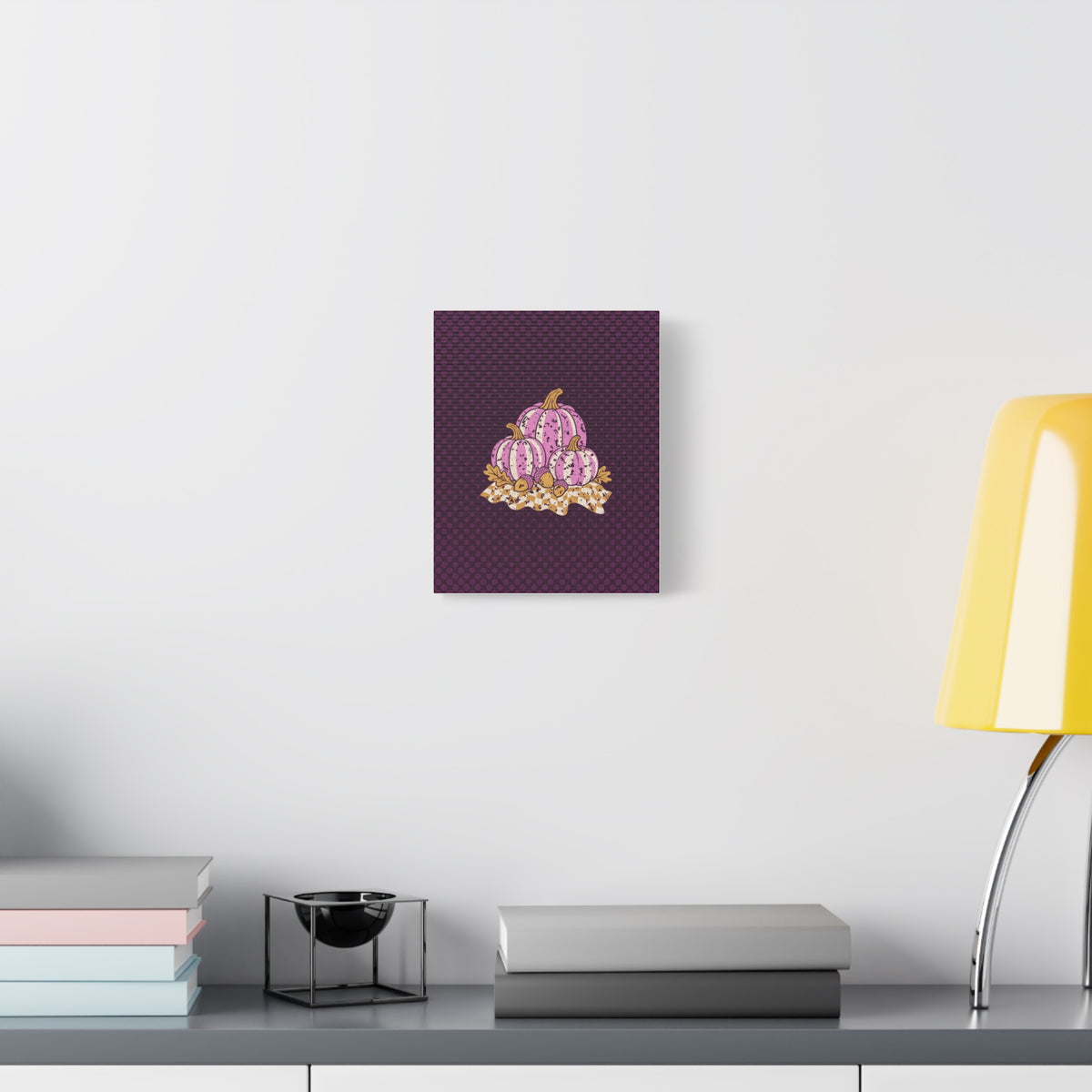 Pumpkin Harvest Matte Canvas Wall Art