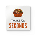 Friendsgiving Host Coaster Set for Hosts Who Pack Extra Portions