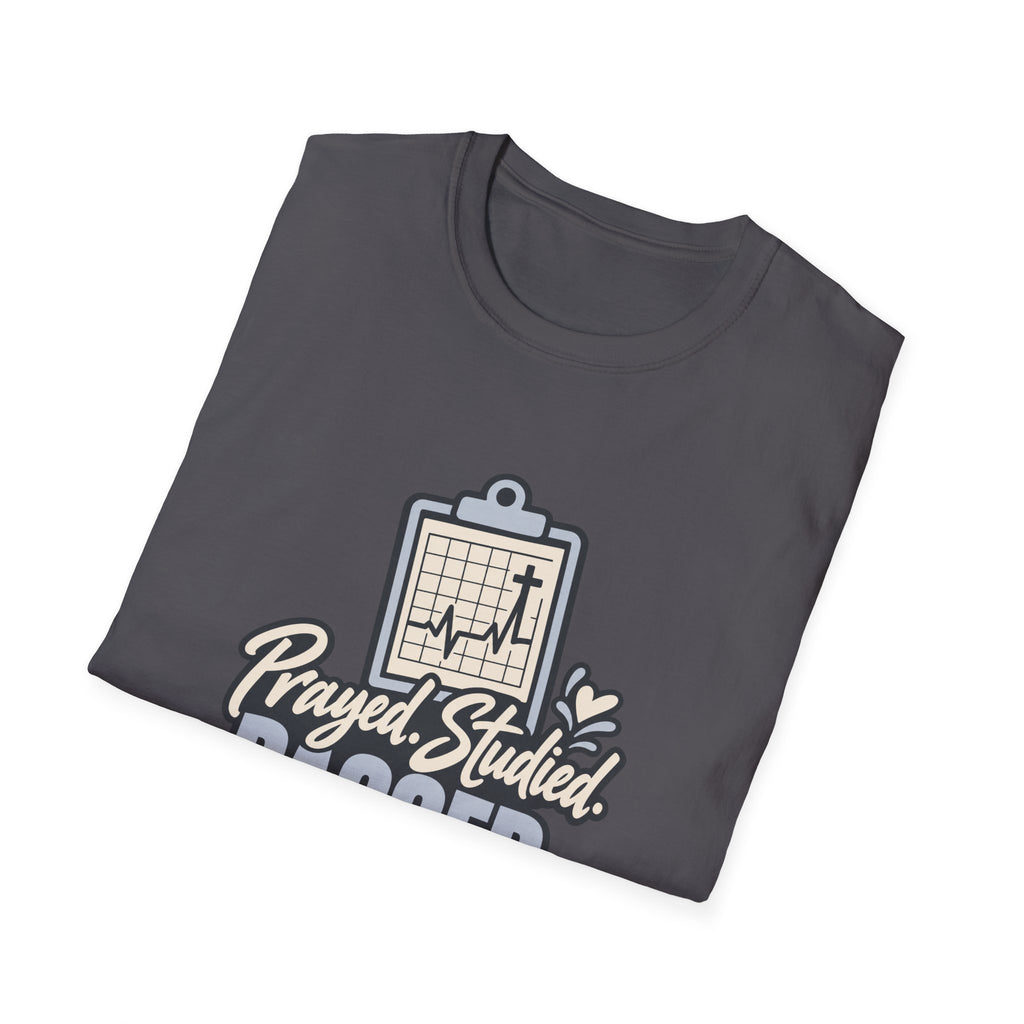Christian Nurse Graduation Shirt for Nursing Graduates Passing Boards