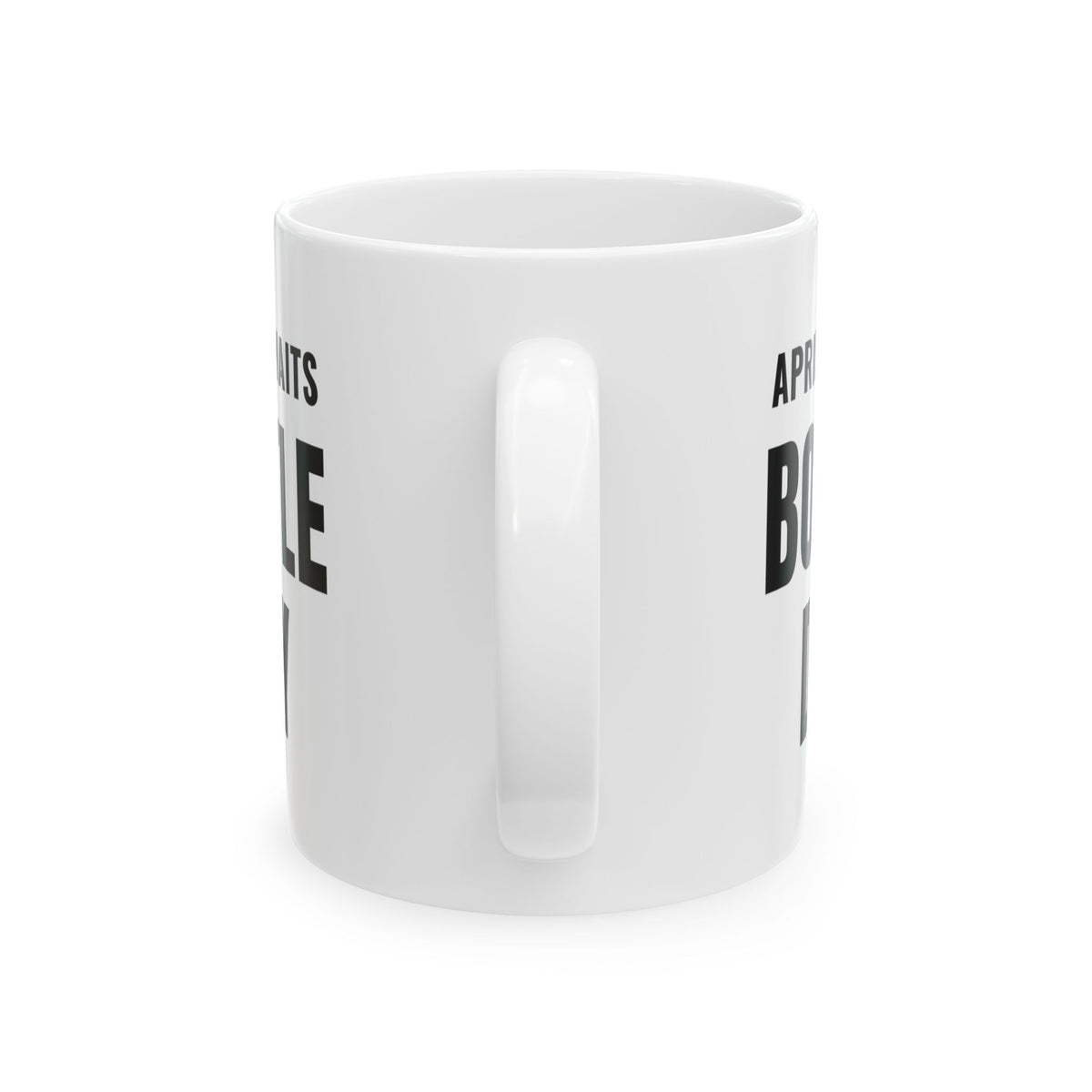 Homebrewing Mug for CPAs, "Bottle Day" Homebrew Accountant Mug Gift