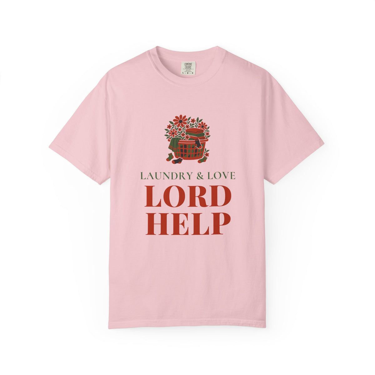 Christian Mom Shirt, Garment-Dyed T-Shirt for Busy Christian Mothers