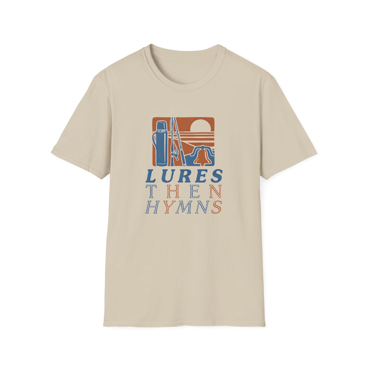 Christian Fishing Shirt for Churchgoing Fishing Dads