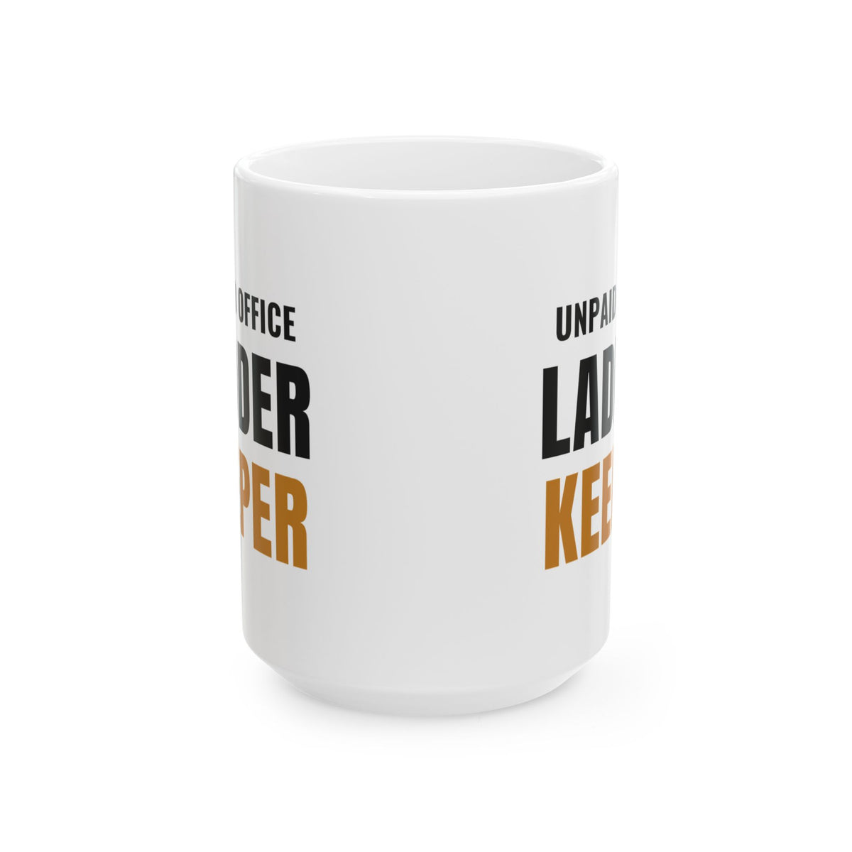Pickleball Ladder Keeper Mug, "Unpaid Office" Gift for Club Organizers