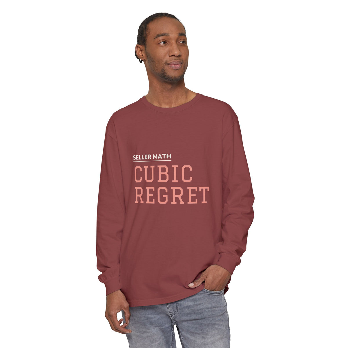 Marketplace Seller Shirt for Garage Inventory Sellers, “Seller Math: Cubic Regret”