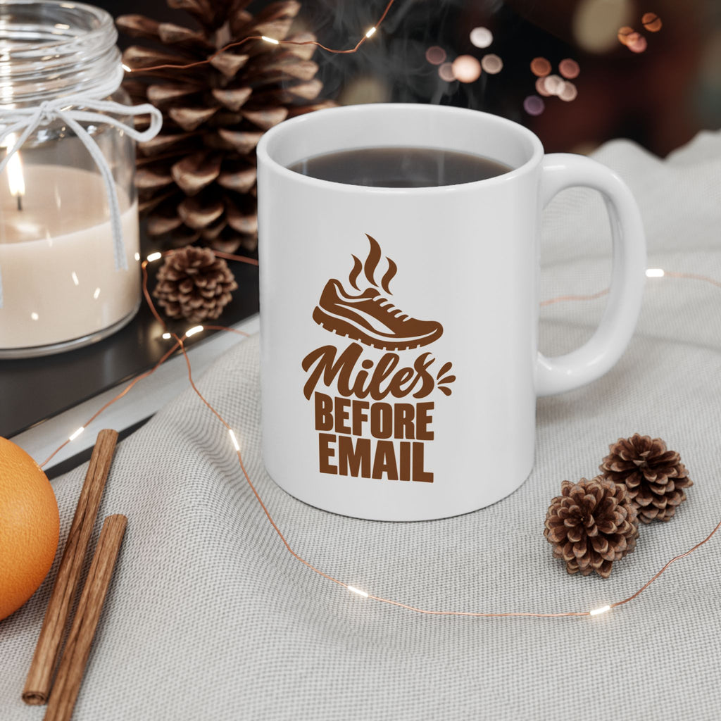 Morning Runner Mug for Adults With Before-Work Running Habits