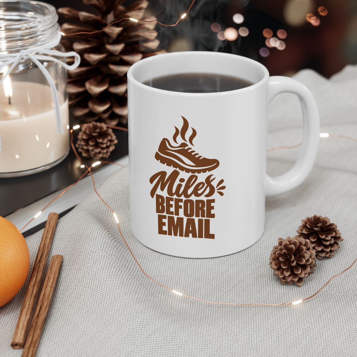 Morning Runner Mug for Adults With Before-Work Running Habits