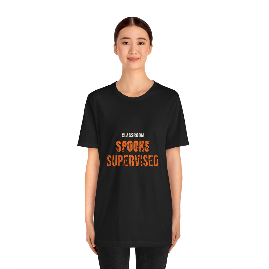 Halloween Teacher Tee for Elementary Teachers Hosting Classroom Parties