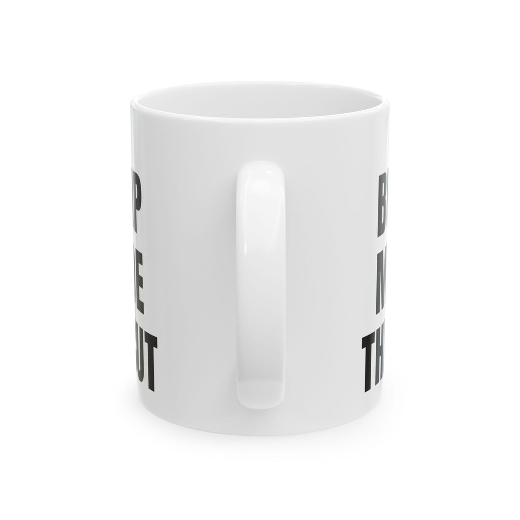 Fall Pregnancy Reveal Mug for Expecting Parents, “FALL BUMP MADE THE CUT”