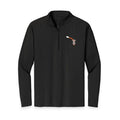 Course Line Disc Golf Embroidered Quarter-Zip