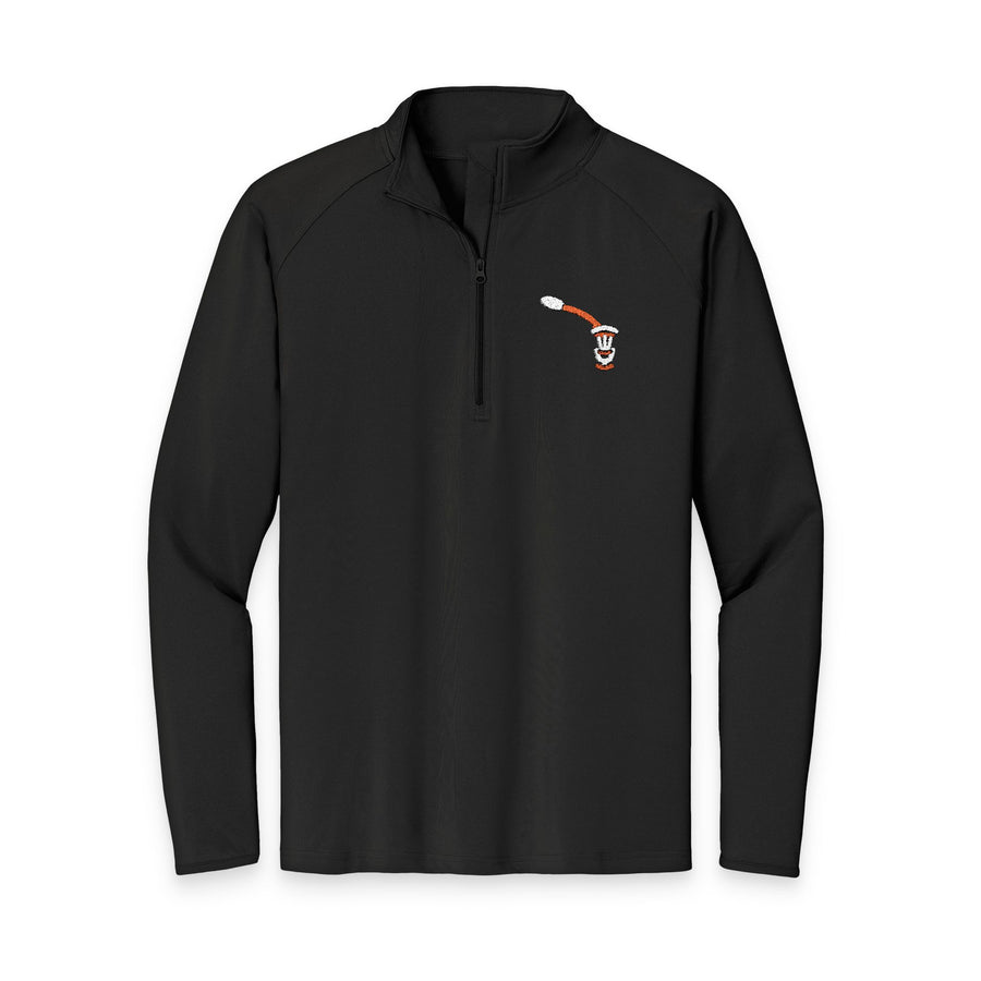 Course Line Disc Golf Embroidered Quarter-Zip