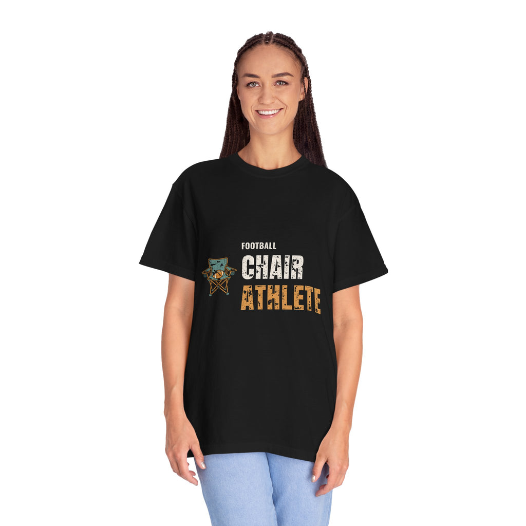 Football Sideline Parent Shirt “Football Chair Athlete” for Fall Youth Football Parents