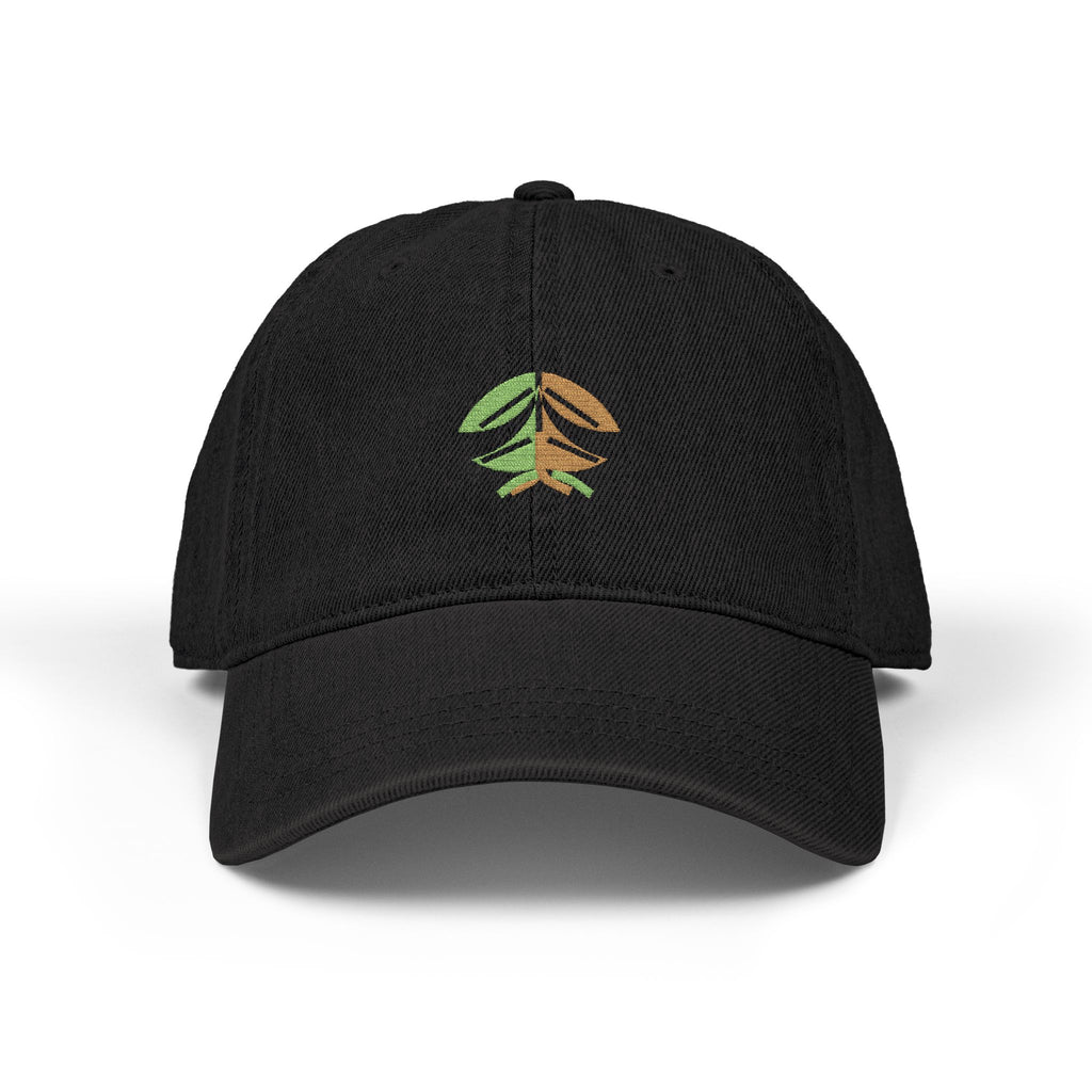 Rootline Botanical Embroidered Denim Hat
