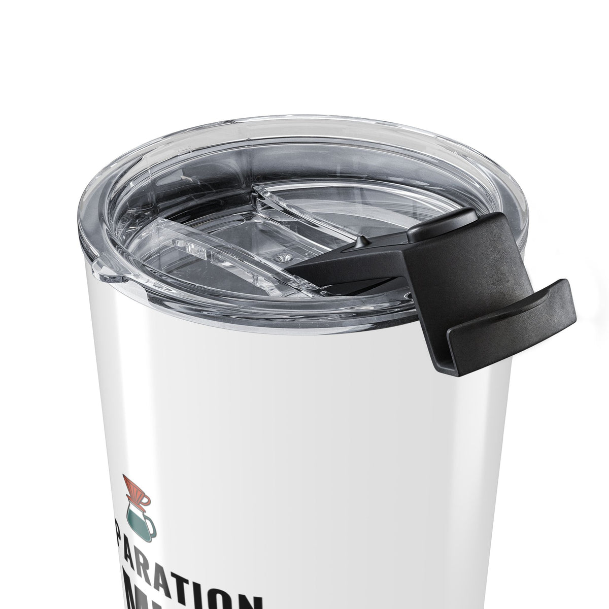 Air Traffic Controller Coffee Tumbler, "3 Miles 30 Sec" Gift for Home Roasters