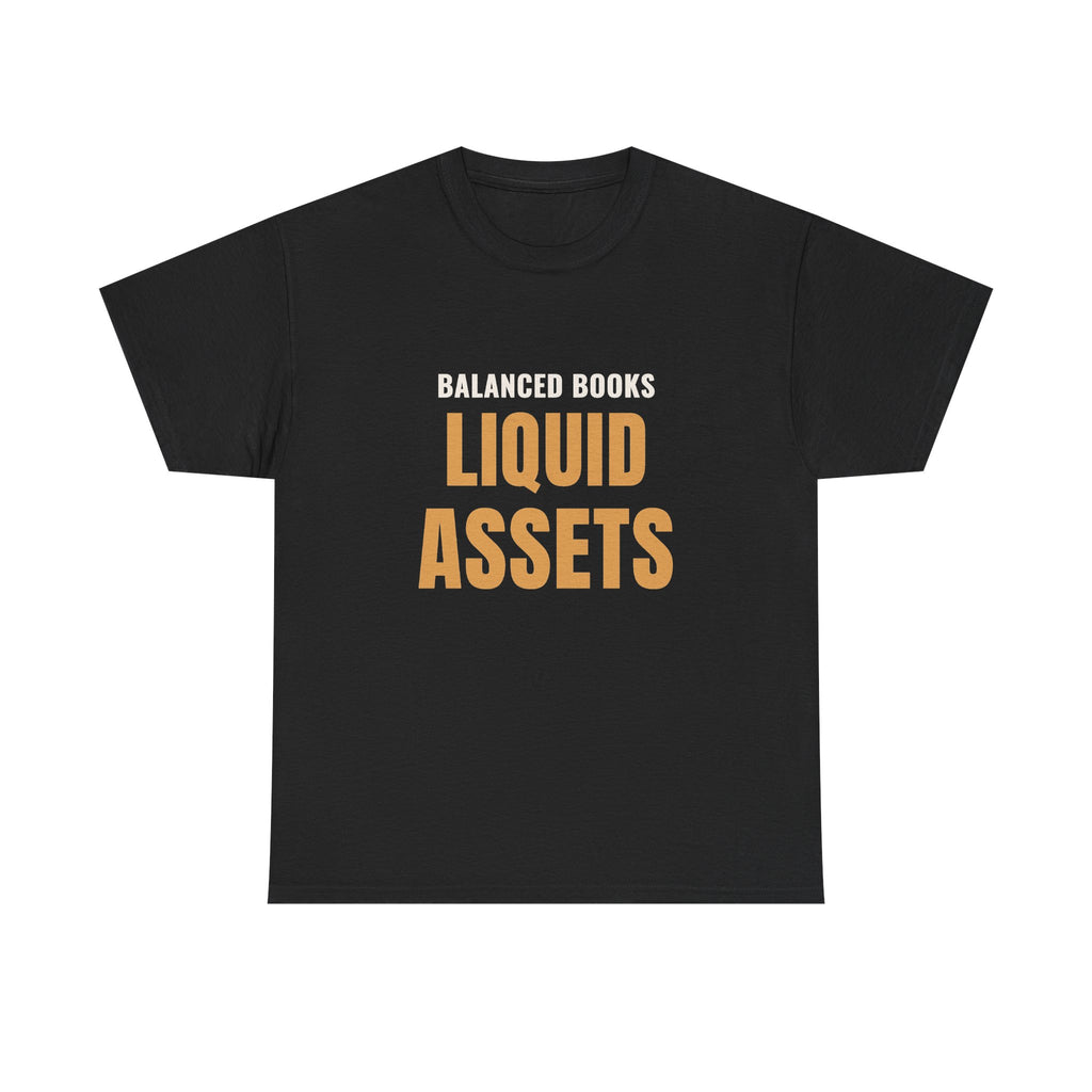 Homebrewing Accountant T-Shirt, "Liquid Assets" Funny Tee for CPAs
