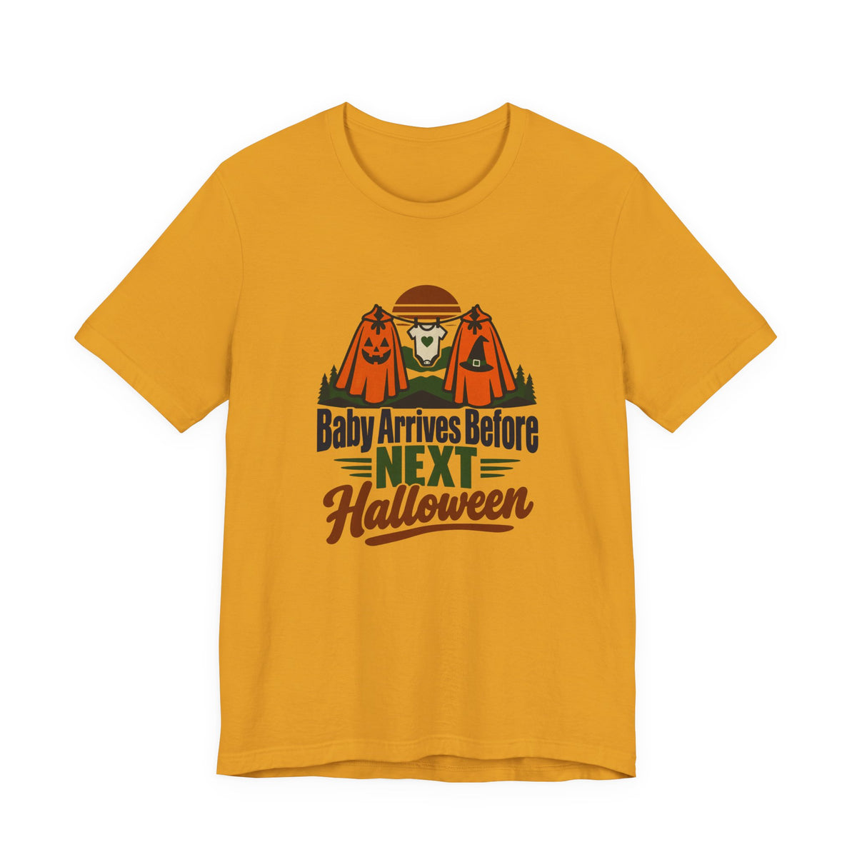 Halloween Pregnancy Announcement Shirt for Expectant Parents