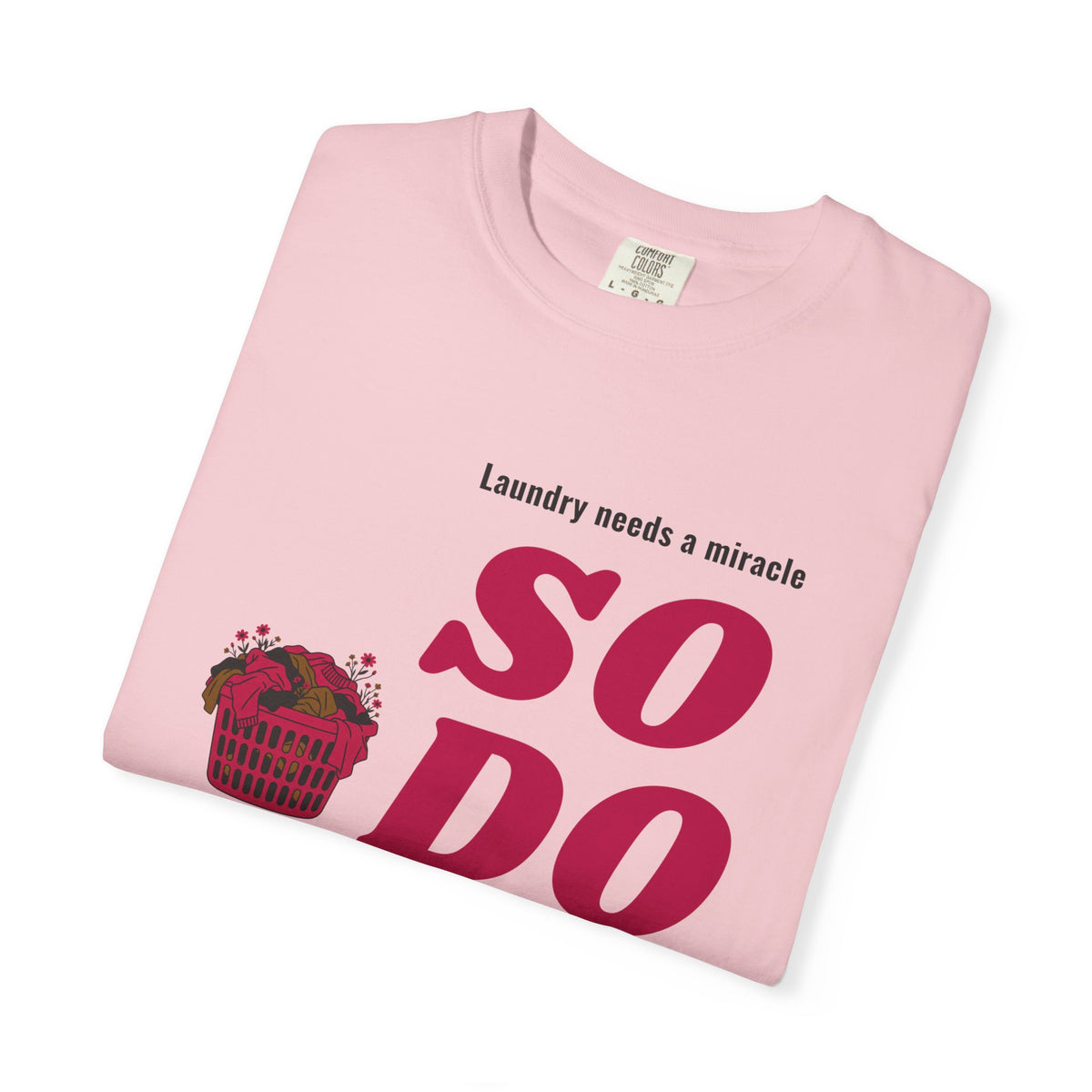 Christian Mom Shirt for Mothers Facing Endless Family Laundry