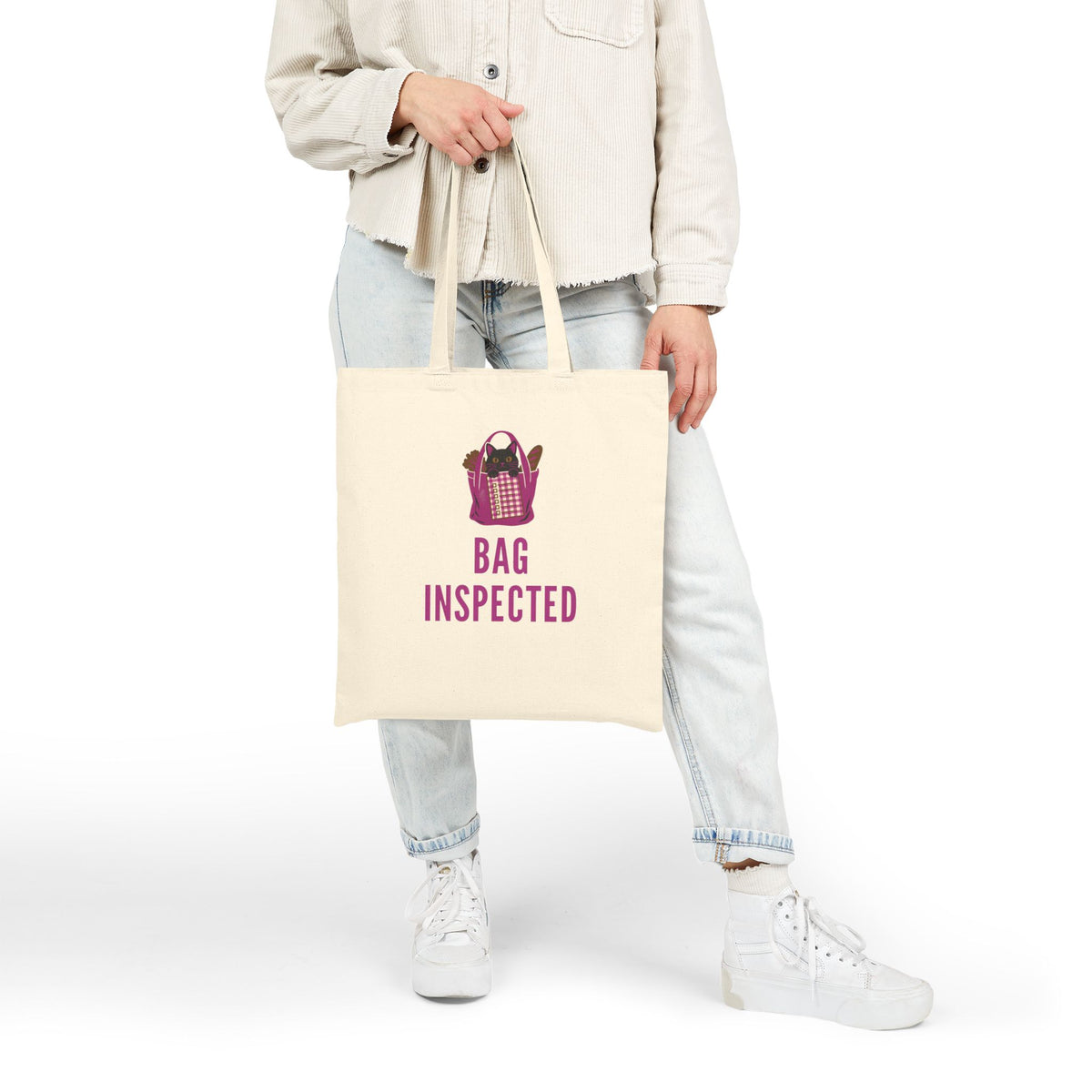 Cat Owner Tote Bag for Cat Owners Running Everyday Errands