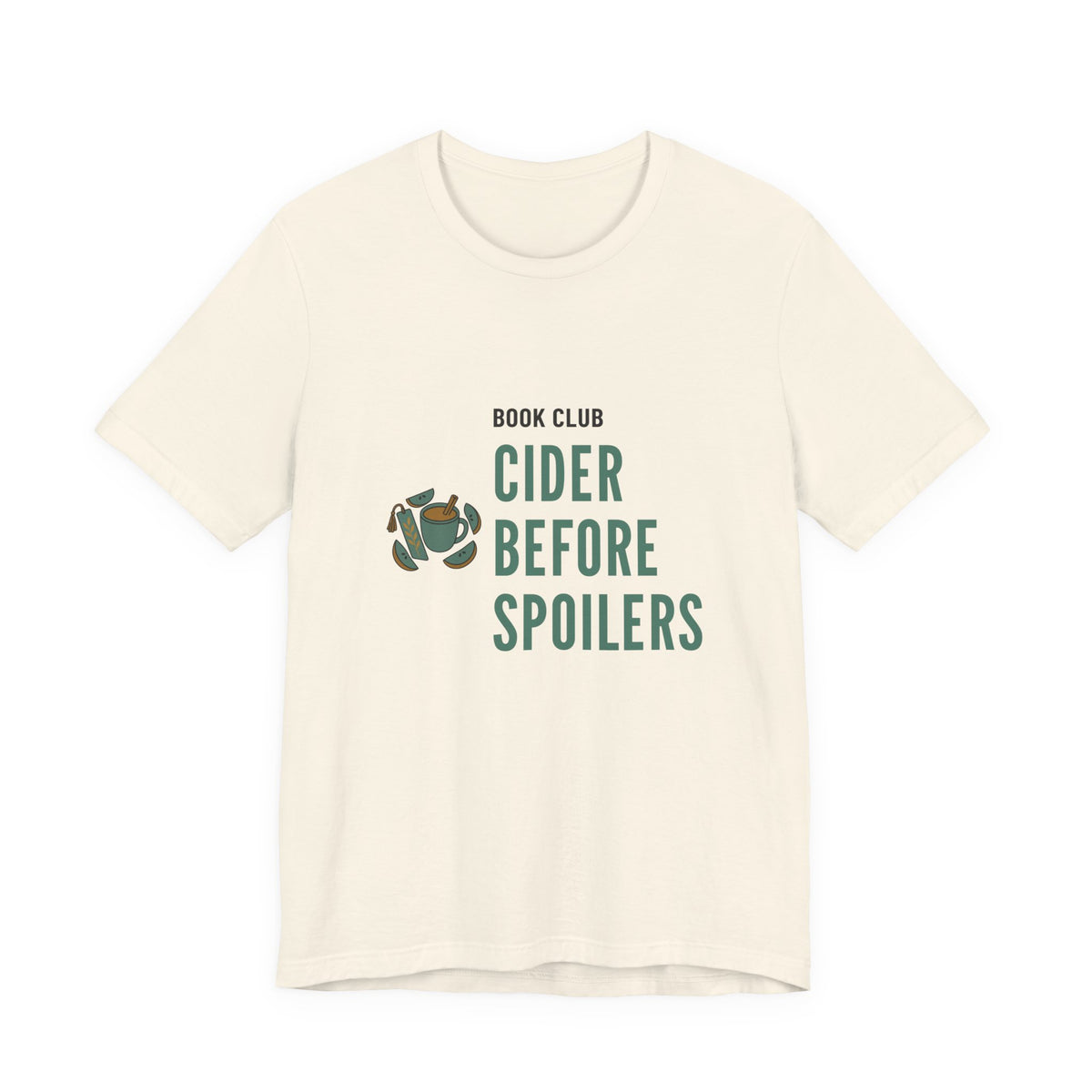 Cider Book Club Shirt for Adult Orchard-Going Reading Friends