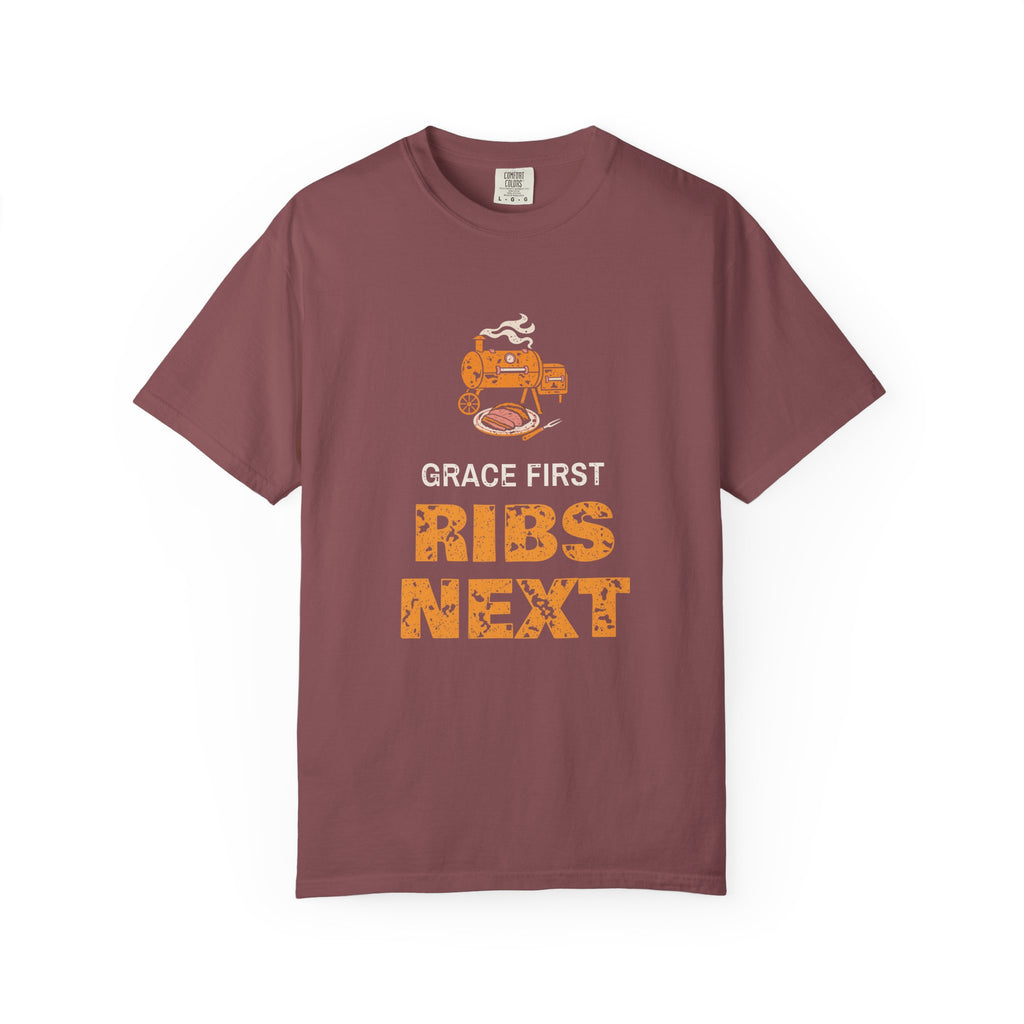 Christian Dad Grilling Shirt for Dads Who Say Grace (Christian Dad Shirt)