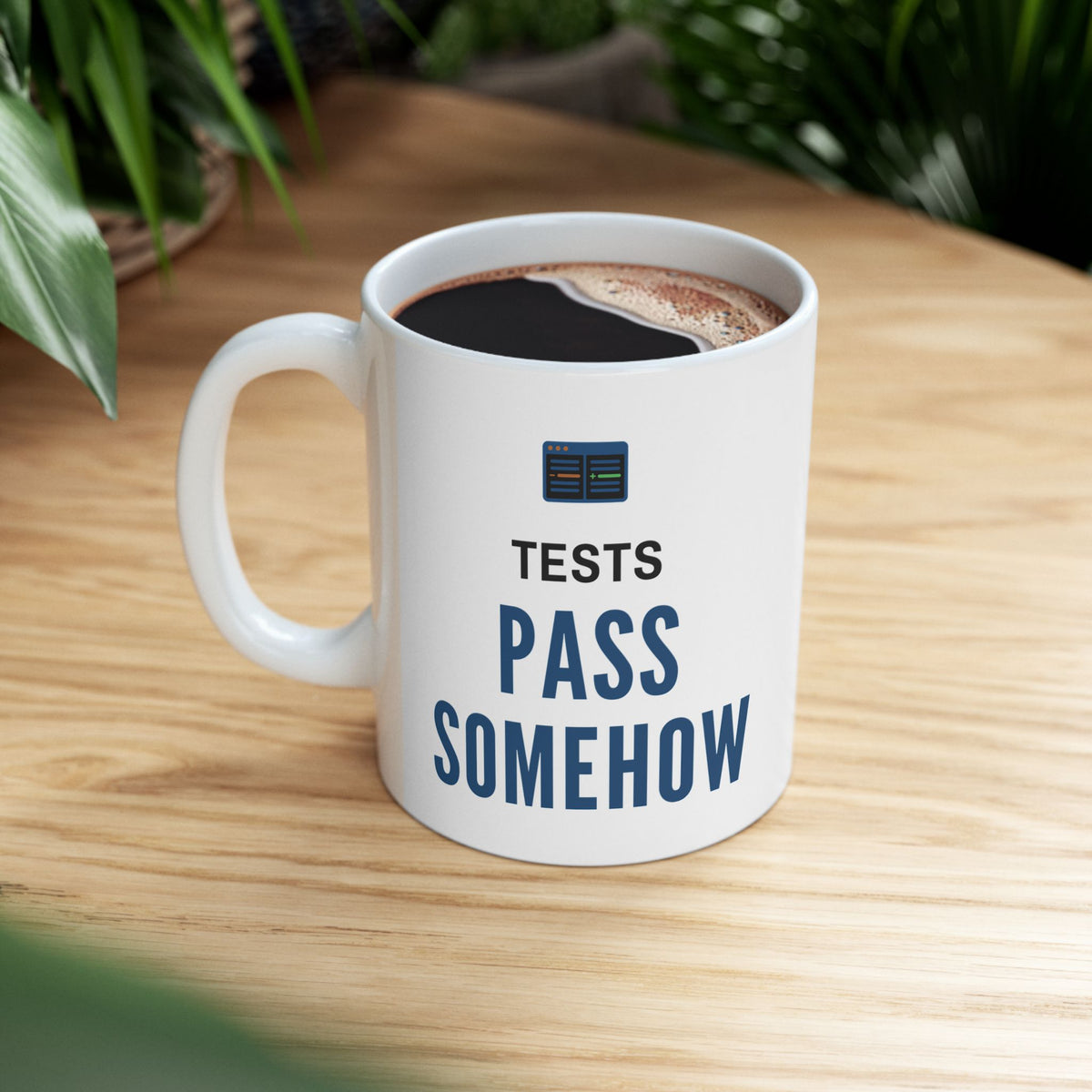 Software Developer Mug for Programmers Reviewing AI-Generated Pull Requests