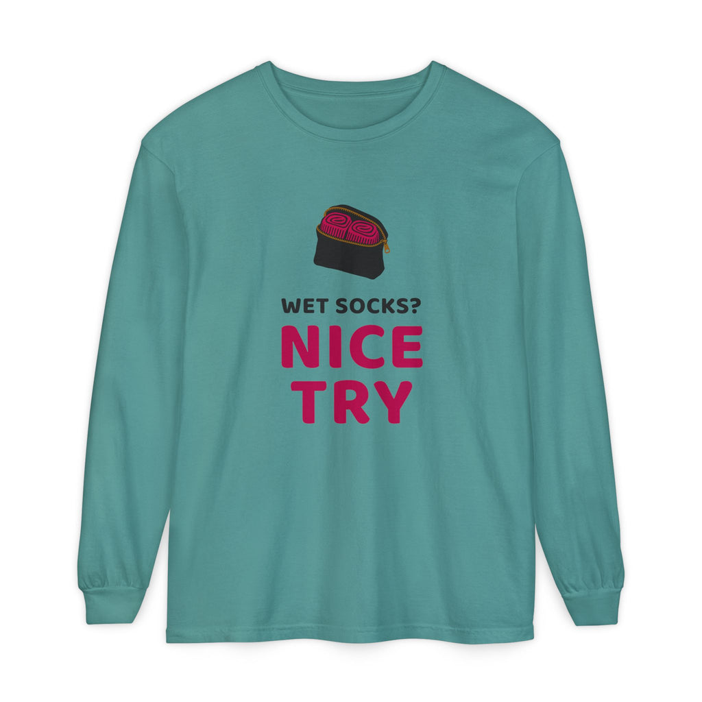Practical Mom Shirt for Moms Who Pack Spare Outing Clothes, Long Sleeve