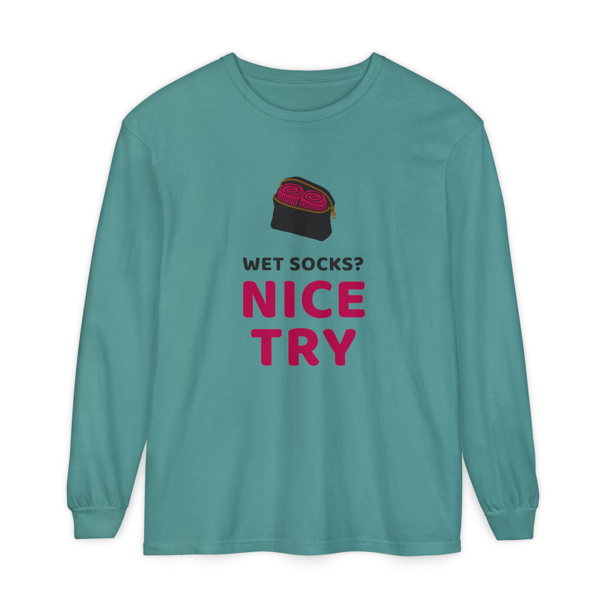 Practical Mom Shirt for Moms Who Pack Spare Outing Clothes, Long Sleeve