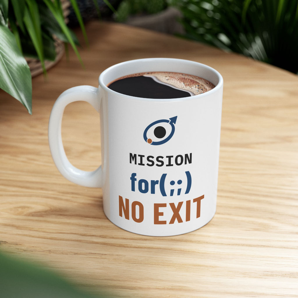 Software Engineer Space Mug for Developers Who Love Space Code
