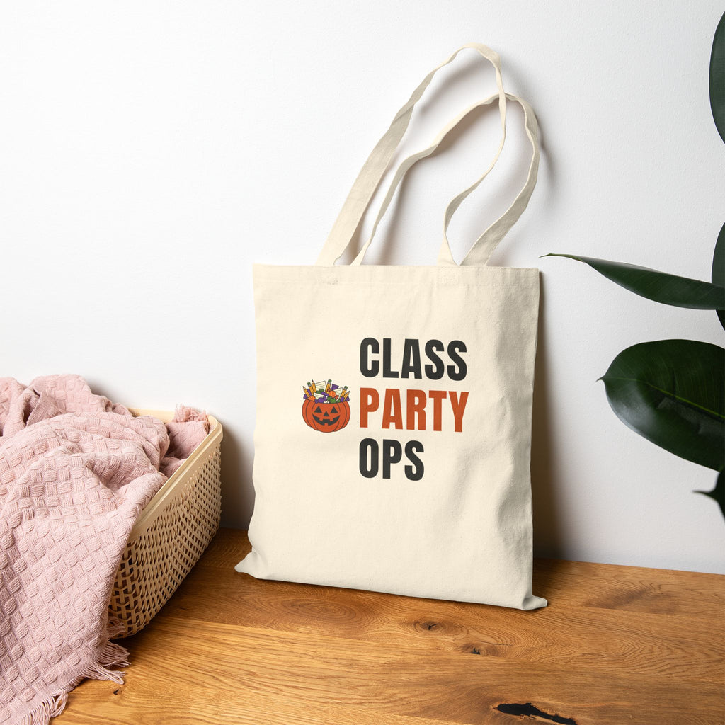 Teacher Halloween Tote, "Class Party Ops" for Elementary Teachers